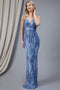 Amelia Couture 791 Sequin Embroidered Mermaid Dress