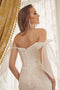 Nox Anabel Sequin Fitted Off Shoulder Gown C1095