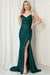 Amelia Couture BZ011 Fitted Sleeveless Sequin Gown with Slit