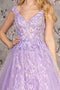 GLS Gloria GL3398 Sequin Print Sleeveless A-line Gown