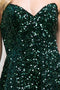 Amelia Couture 395S Short Strapless Sequin Dress