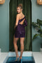 Nox Anabel Short One Shoulder Sequin Dress S776