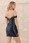 Nox Anabel Short Off-Shoulder Satin Corset Dress R799.