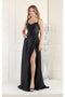 Simple Prom Dresses & Plus-Size Options Mayqueen  MQ1901