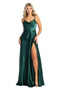 Simple Prom Dresses & Plus-Size Options Mayqueen  MQ1901