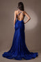 Amelia Couture TM1014 Sleeveless Glitter Mermaid Dress