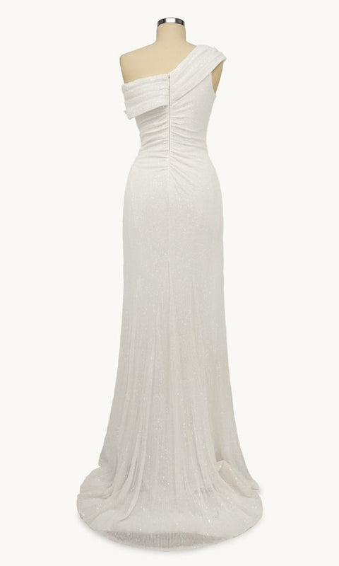 Ladivine T806 Long Prom Gown with Elegant Silhouette