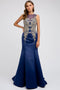 Sleeveless Embellished Mermaid Gown by Juliet 623