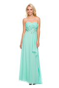 Sweetheart Chiffon Prom Dress with Beaded Bodice 2730 by Nox Anabel
