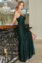 Adora 3060: Fitted Sleeveless Sequin Gown with Slit