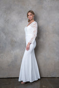 Formal Mother of the Bride Dress with Long Sleeves