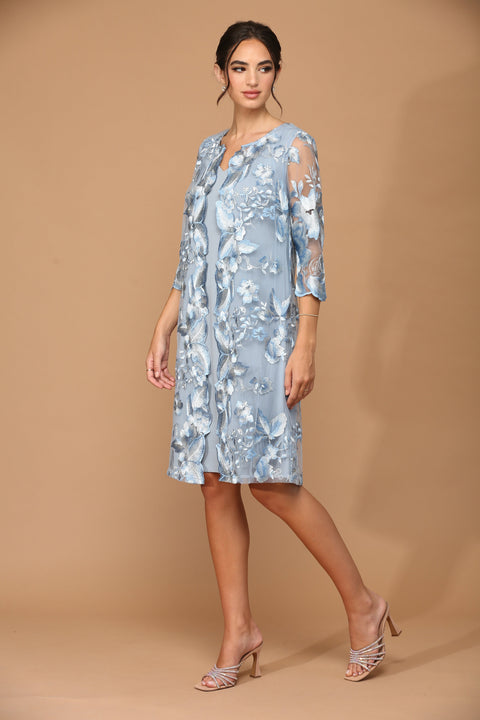 Short Mother of the Bride and Groom  Chiffon Dress