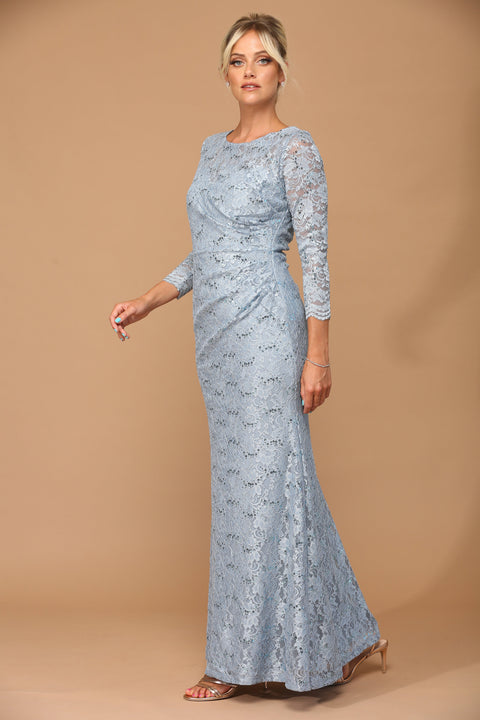 Mother of the Bride and Groom Lace Formal Dress