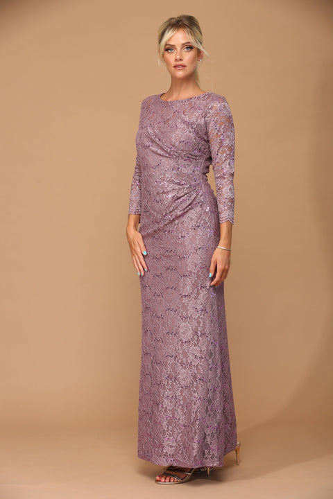 Mother of the Bride and Groom Lace Formal Dress