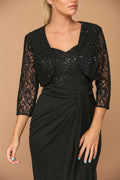 Long Mother of the Bride 2 Piece Formal Plus size  Dress