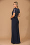 Long Formal Mother of the Bride and Groom Evening Dress