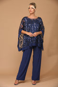 Formal Mother of the Bride Cape Pant Set
