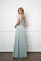 Long Formal Chiffon Evening Gown for Bridesmaids