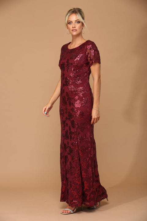 Mother of the Bride and Groom Long Formal Evening Dress