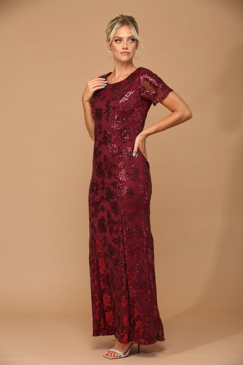 Mother of the Bride and Groom Long Formal Evening Dress