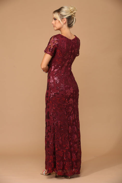 Mother of the Bride and Groom Long Formal Evening Dress