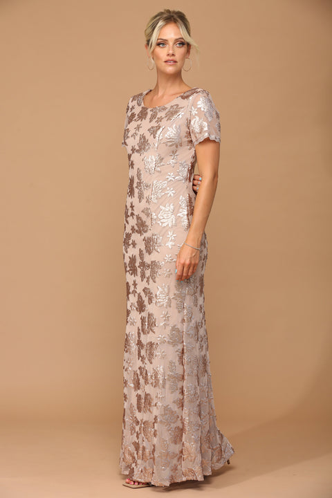 Mother of the Bride and Groom Long Formal Evening Dress
