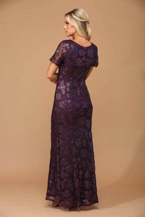 Mother of the Bride and Groom Long Formal Evening Dress