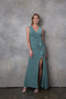 Long Formal Fitted Mother of the Bride  Evening Gown