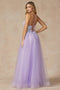 Juliet 2401: 3D Butterfly Puff Sleeve Corset Gown