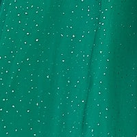 Glitter Ball Gown with 3D Floral Off Shoulder by Juliet 1433