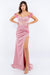 Blossom Elegance Off Shoulder Gown - Cinderella Couture 8050J
