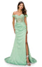 Vestido con hombros descubiertos Blossom Elegance - Cinderella Couture 8050J