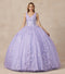 3D Sleeveless Floral Ball Gown by Juliet 1437