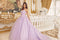 Nox Anabel CU1115: Sleeveless Ball Gown with 3D Floral Appliques