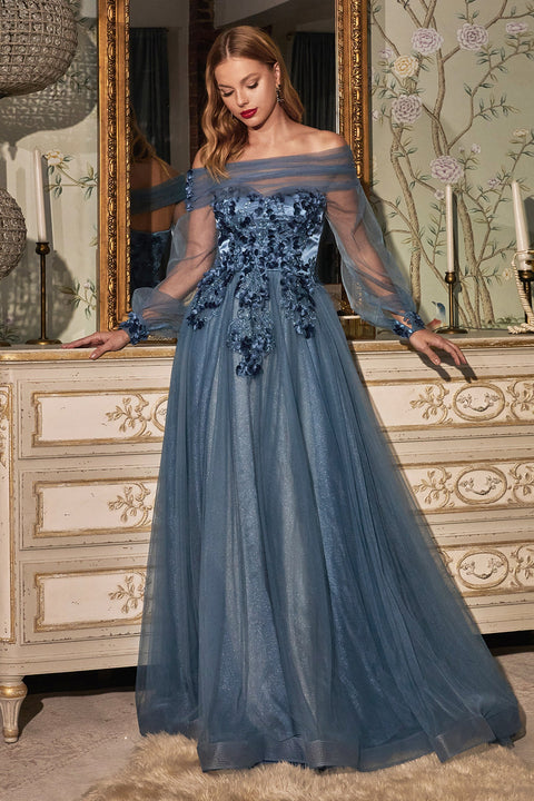 FLORAL DRESS BY CINDERELLA DIVINE CD978