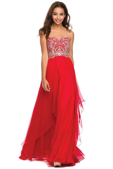 PROM DRESS BY JULIET 553