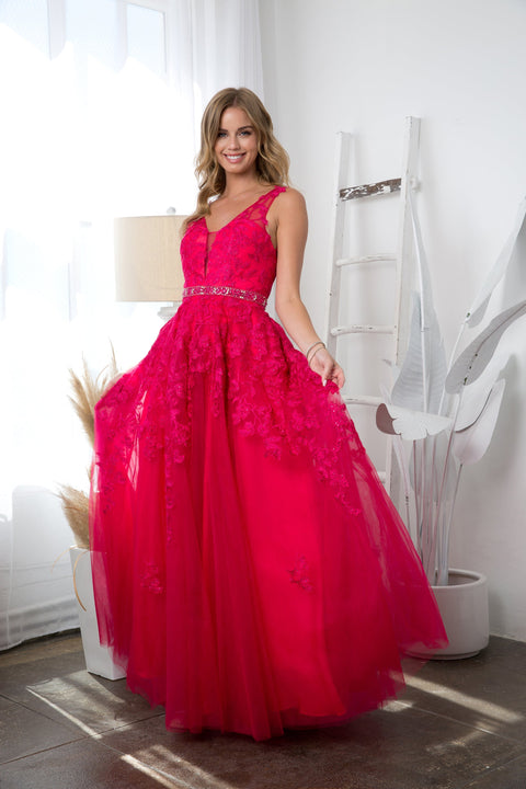 Formal Sleeveless Prom Ball Gown Casual Wedding Dress