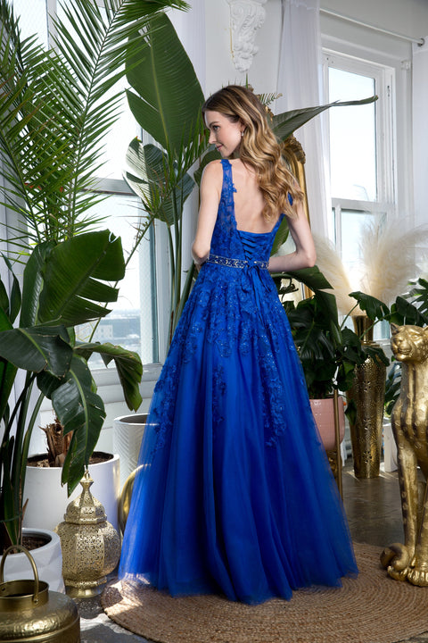 Formal Sleeveless Prom Ball Gown Casual Wedding Dress