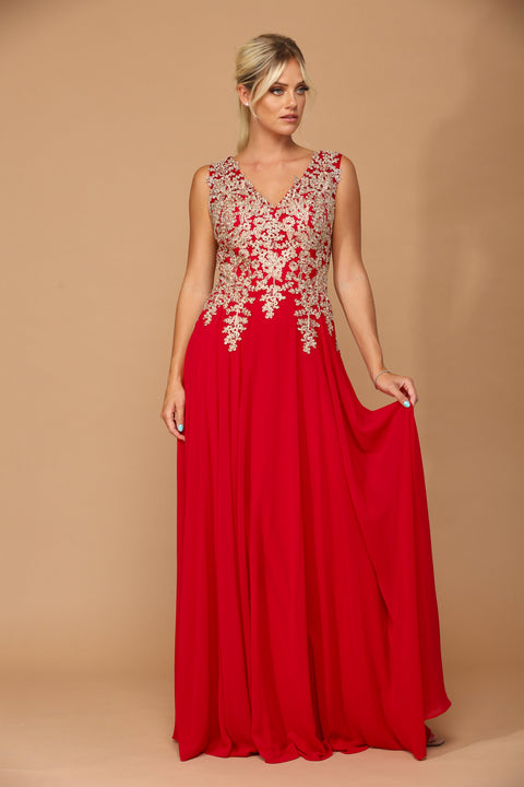 Mother of the Bride and Groom Chiffon Formal Dress