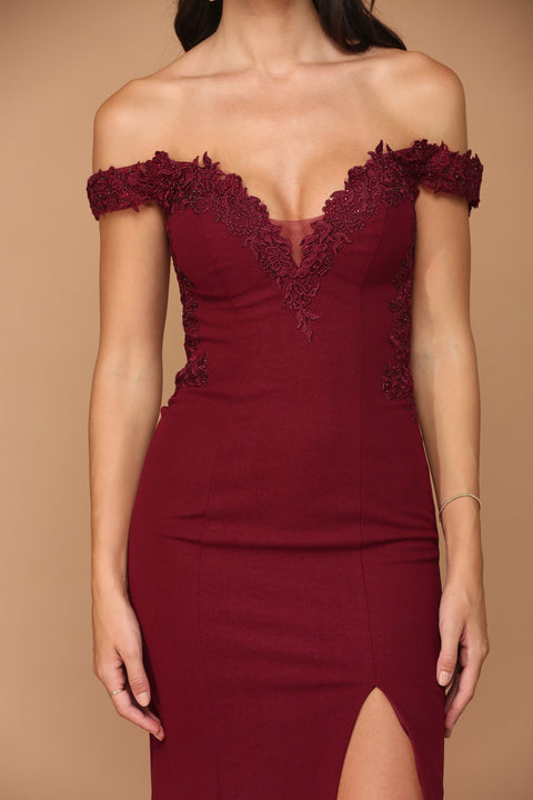 Off Shoulder Formal Evening Prom Dress