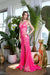 Formal Fitted Prom Dress with Long Sleeveless