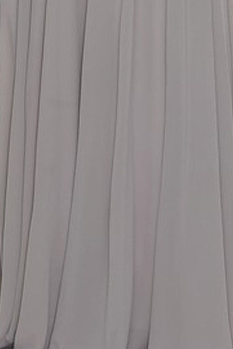 Long Lace Strapless Bodice Dress by Juliet 626
