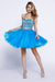 Sweetheart Beaded Two-Piece Homecoming, Prom Dress 6254 by Nox Anabel