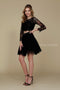 Two Piece Lace Long Sleeve Short Home Coming Dress 6268 By Nox Anabel