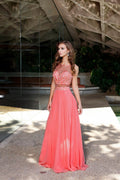 Sparkling Sheer Beaded Illusion Long Evening Prom Dress 8251 By Nox Anabel