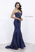 Elegant Strapless Beaded Sweetheart Long Evening Dress 8257 by Nox Anabel