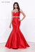 Elegant Gemstone Embellished Illusion Back Trumpet Prom Dress 8299 by Nox Anabel