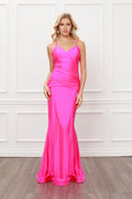 Hot Pink prom dress
