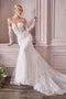 MERMAID WEDDING DRESS BY CINDERELLA DIVINE CD977W