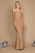 Dylan & Davids Long Full Sequins Formal Prom Dress